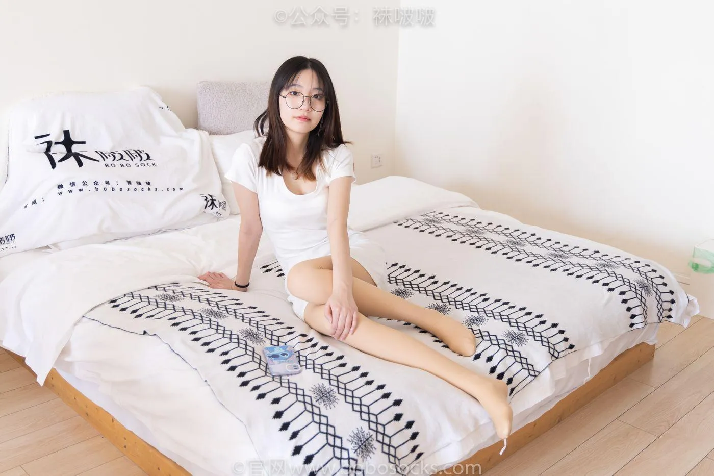 [BoBoSocks袜啵啵]NO.075 小甜豆- AJ、凉鞋、厚肉丝 [160P]插图8